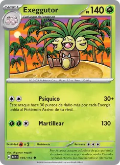 Exeggutor, 151 No. 103 Normal