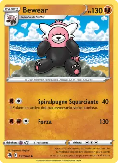 Bewear, Colpo Fusione Nº 151 Normal