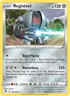 Registeel, Astralglanz No. 108 Normal