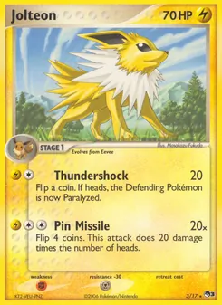 Jolteon, POP Series 3 No. 3
