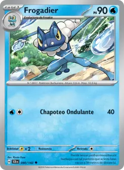 Frogadier, Corona Astral Nº 040 Normal
