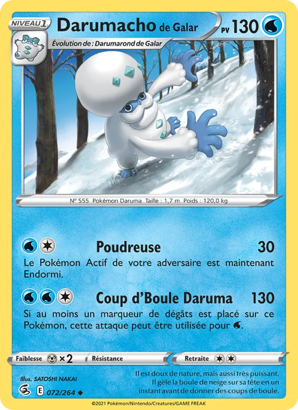Darumacho de Galar, Poing de Fusion No. 72