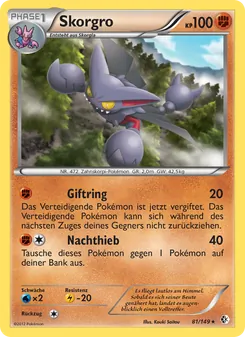 Skorgro, Überschrittene Schwellen No. 81 Normal