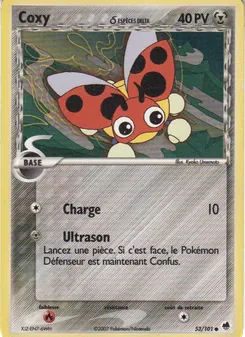 Coxy δ, EX Île des Dragons Nº 53 Normal