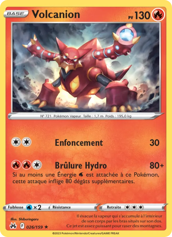 Volcanion, Zénith Suprême No. 026