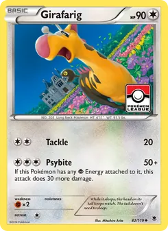 Girafarig, Phantom Forces No. 82 Normal
