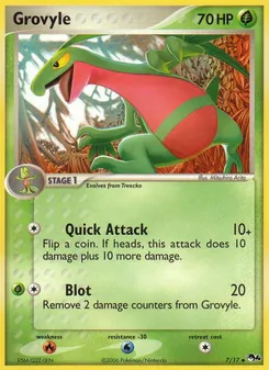 Grovyle, POP Series 4 No. 7