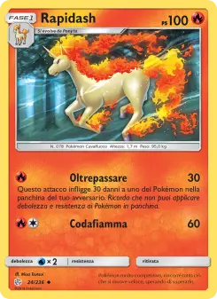 Rapidash, Eclissi Cosmica No. 24 Normal