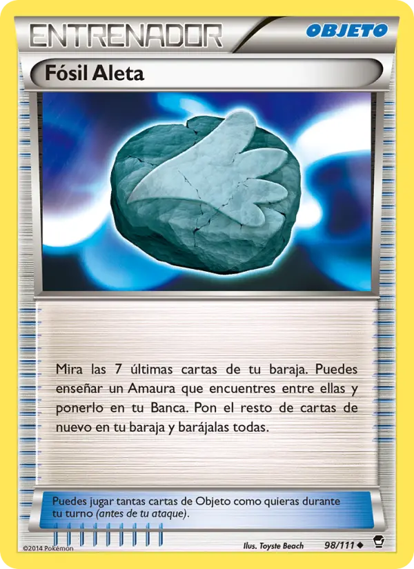 Fósil Aleta, Puños Furiosos Nº 98