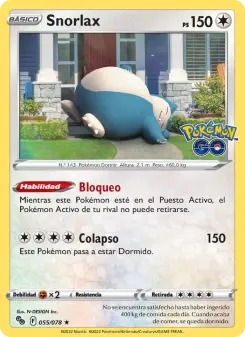 Snorlax, Pokémon GO Nº 055 Holo