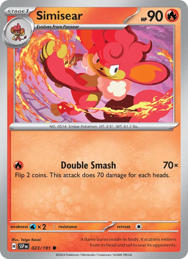 Simisear, Surging Sparks No. 023