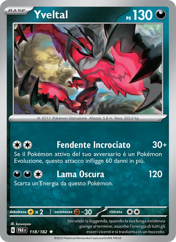 Yveltal, Paradosso Temporale No. 118