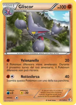Gliscor, Confini Varcati No. 81 Normal