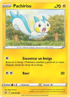Pachirisu, Estilos de Combate Nº 49 Normal