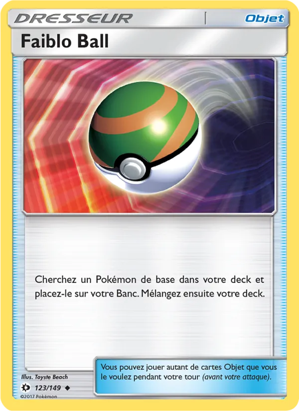 Faiblo Ball, Soleil et Lune No. 123