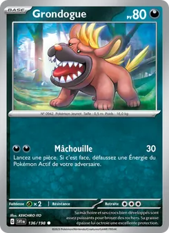 Grondogue, Écarlate et Violet No. 136 Normal