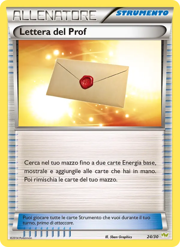 Lettera del Prof, XY trainer Kit (Noivern) No. 24