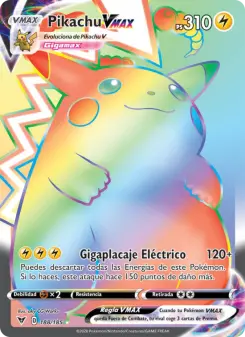 Pikachu VMAX, Voltaje Vívido No. 188 Holo