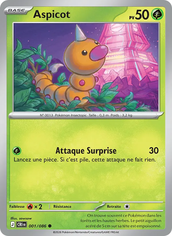 Aspicot, Chaos Ascendant No. 001