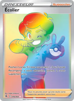 Écolier, Poing de Fusion No. 276 Holo