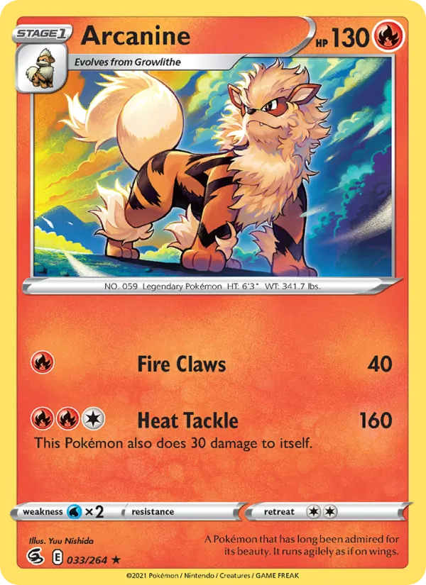 Arcanine, Fusion Strike No. 33