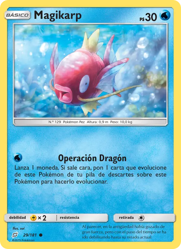 Magikarp, Union de Aliados Nº 29