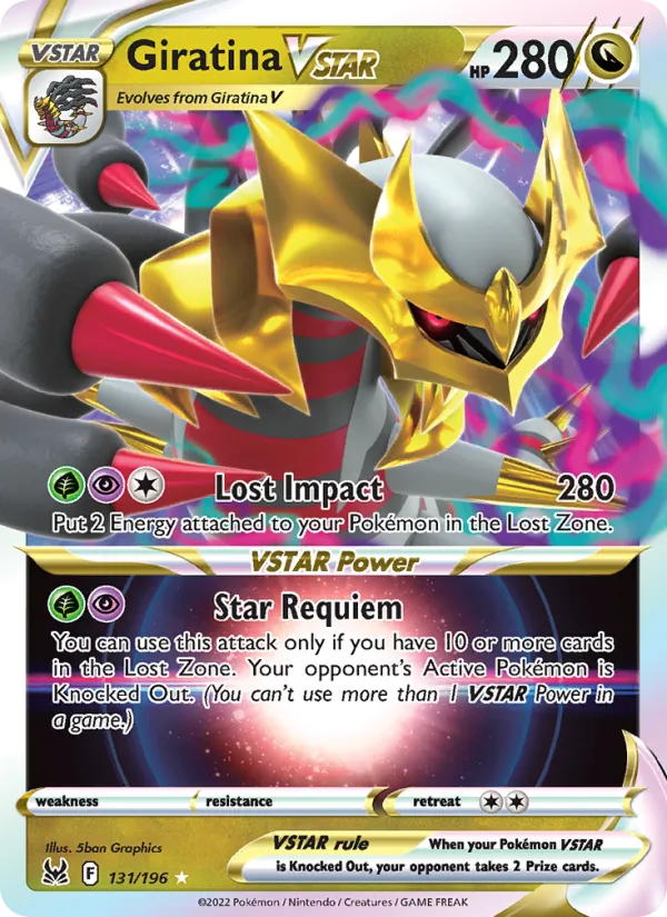 Giratina VSTAR, Lost Origin Nº 131