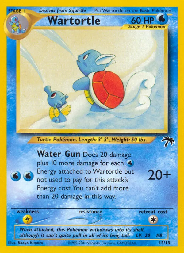 Wartortle, Southern Islands No. 15