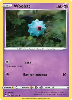 Woobat, Evoluzioni Eteree No. 68 Normal