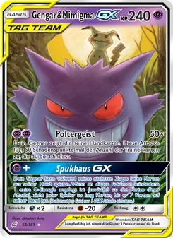 Gengar & Mimigma GX, Teams Sind Trumpf Nº 53 Normal