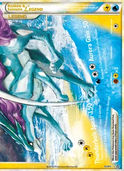 Raikou & Suicune LEGEND, Unleashed Nº 93 Holo
