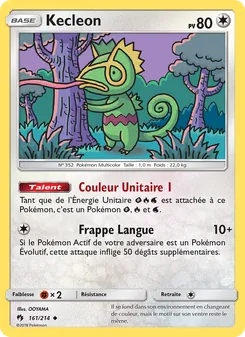 Kecleon, Tonnerre Perdu No. 161 Normal