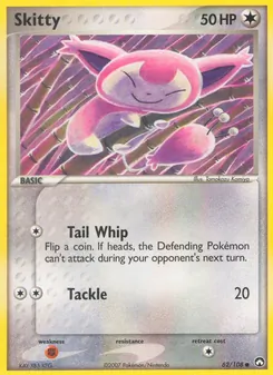 Skitty, Power Keepers Nº 62 Normal
