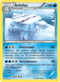 Arktilas, Flammenmeer Nº 31 Normal
