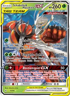 Schabelle & Masskito GX, Kräfte im Einklang Nº 1 Normal