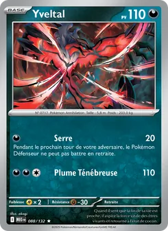 Yveltal, Méga-Évolution No. 088 Holo
