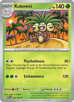 Kokowei, 151 No. 103 Normal