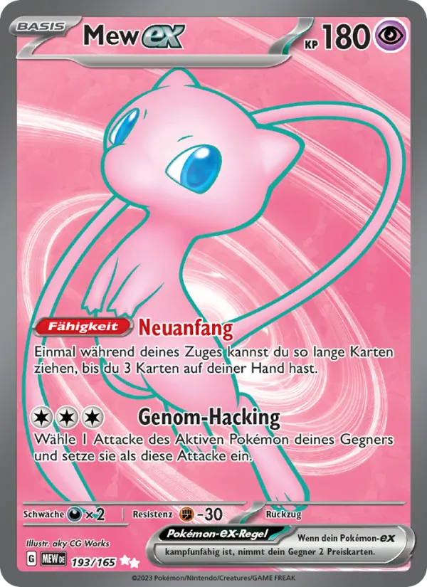 Mew-ex, 151 Nº 193