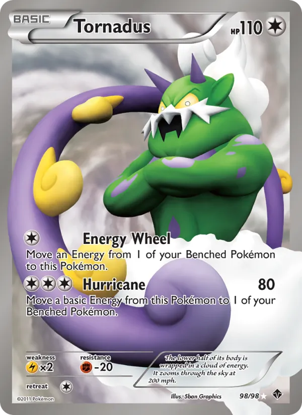 Tornadus, Emerging Powers No. 98