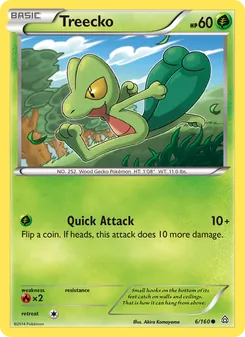 Treecko, Primal Clash No. 6