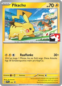 Pikachu, SVP Black Star Promos No. 101 Normal