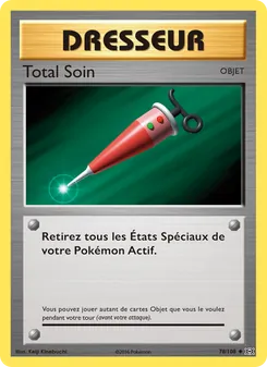 Total Soin, Évolutions Nº 78 Normal