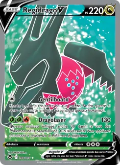 Regidrago V, Tempesta Argentata Nº 183 Holo