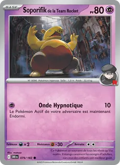 Soporifik de la Team Rocket, Rivalités Destinées Nº 079 Normal