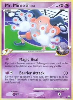 Mr. Mime 4, Rising Rivals Nº 28 Normal