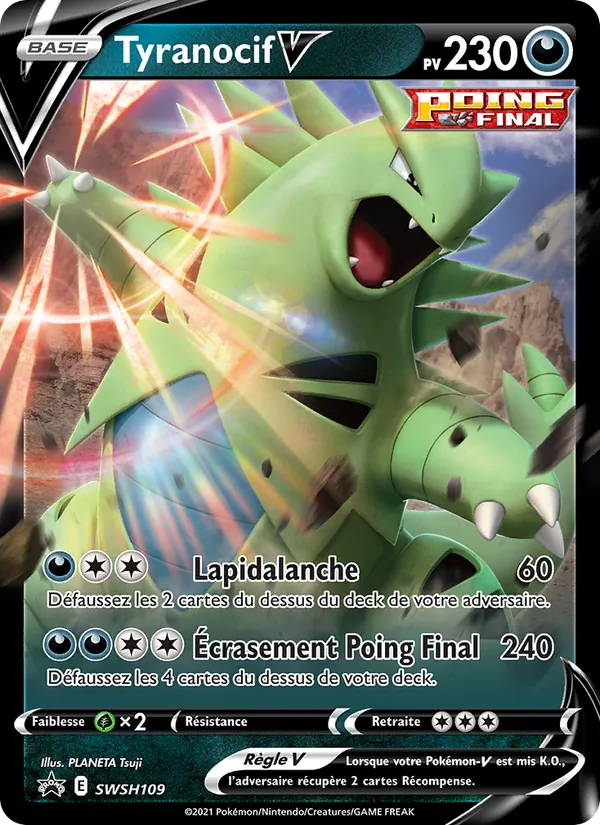 Tyranocif V, Promo SWSH Nº SWSH109