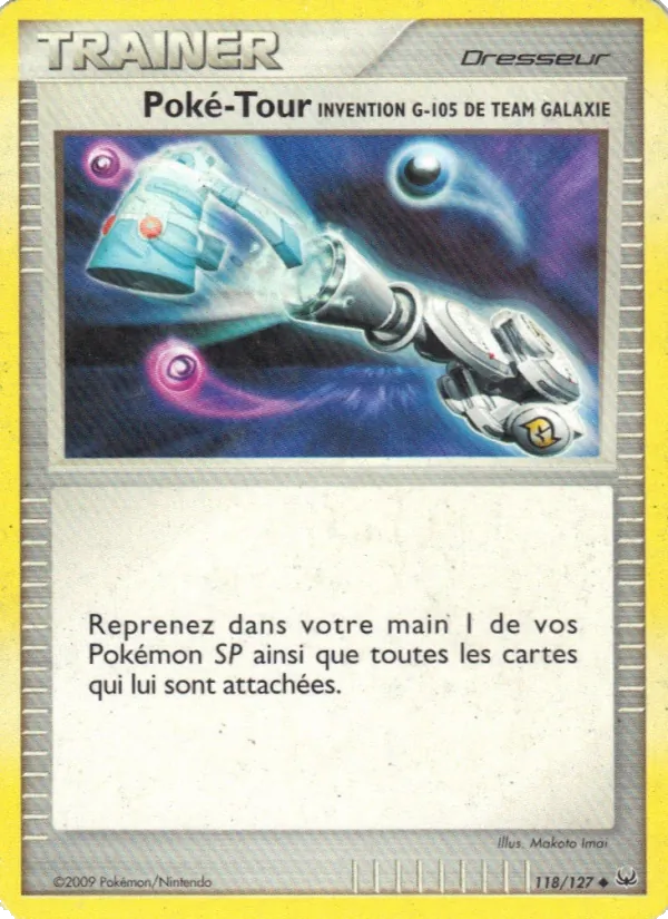Poké-Tour Invention G-105 de Team Galaxie, Platine No. 118