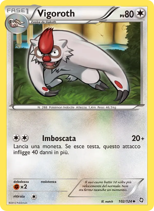 Vigoroth, Stirpe dei Draghi No. 102