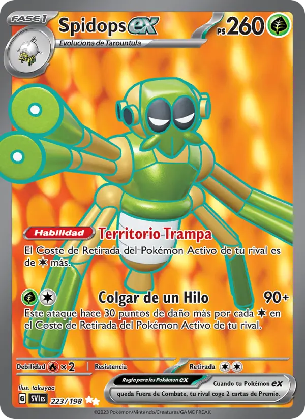 Spidops ex, Escarlata y Púrpura Nº 223