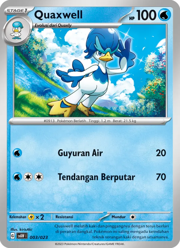 Quaxwell, Quaxly & Mimikyu ex No. 003